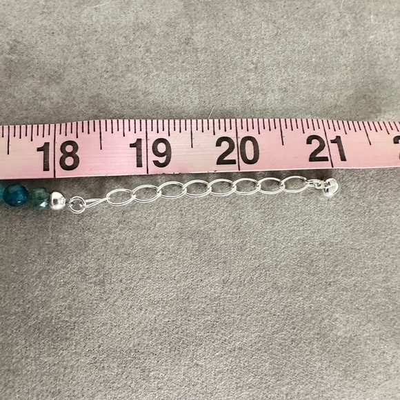 Faceted Apatite bead Necklace by Jay King - Picture 7 of 7